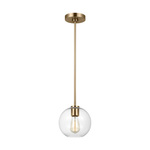 Childerley Single Light Glass Dimmable Pendant & Reviews Birch Lane
